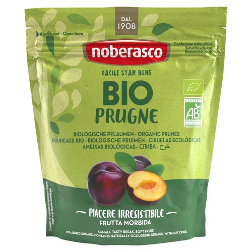 Noberasco Organic Soft Pitted Prunes