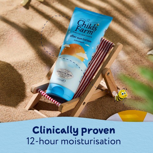 Childs Farm Kids & Baby After Sun Lotion with Organic Coconut thumbnail 9