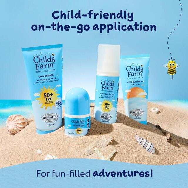 Childs Farm Kids & Baby After Sun Lotion with Organic Coconut thumbnail 5