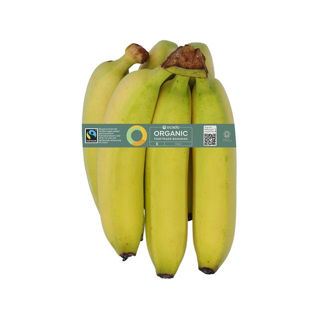 Ocado Organic Fairtrade Bananas thumbnail 2