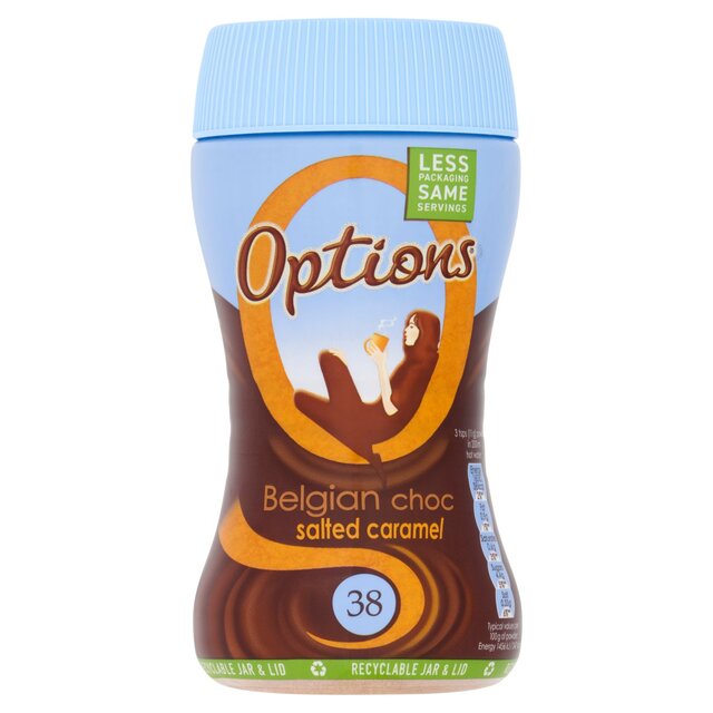 Options Salted Caramel Hot Chocolate Drink