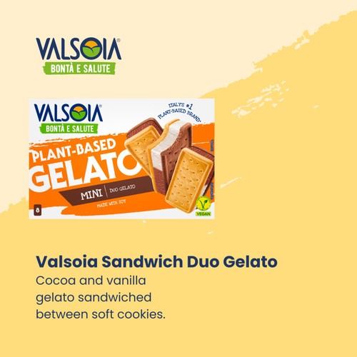 Valsoia 8 Soya Ice Cream Sandwiches thumbnail 4