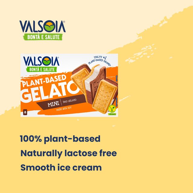 Valsoia 8 Soya Ice Cream Sandwiches thumbnail 5