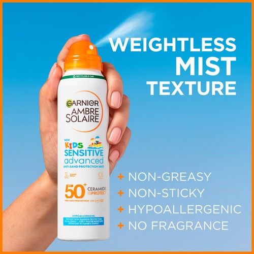 Ambre Solaire Kids Sensitive Anti-Sand Sun Protection Spray SPF 50+ thumbnail 4