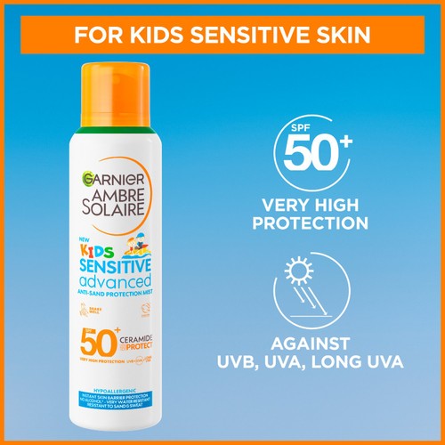 Ambre Solaire Kids Sensitive Anti-Sand Sun Protection Spray SPF 50+ thumbnail 5