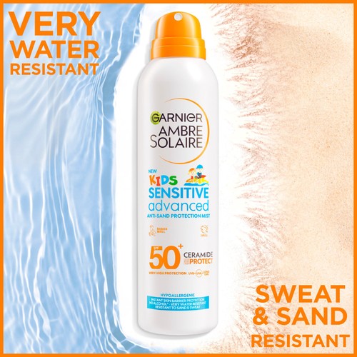 Ambre Solaire Kids Sensitive Anti-Sand Sun Protection Spray SPF 50+ thumbnail 6