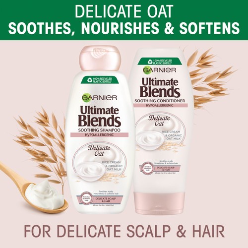 Garnier Ultimate Blends Oat Milk Sensitive Scalp Shampoo thumbnail 5
