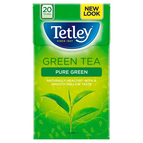 Tetley Pure Green Tea Bags thumbnail 2