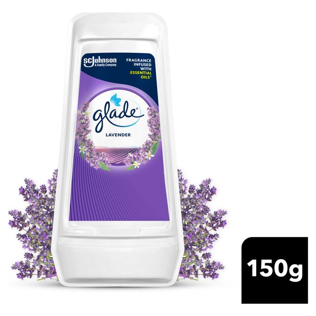 Glade Solid Bathroom Gel Lavender Air Freshener