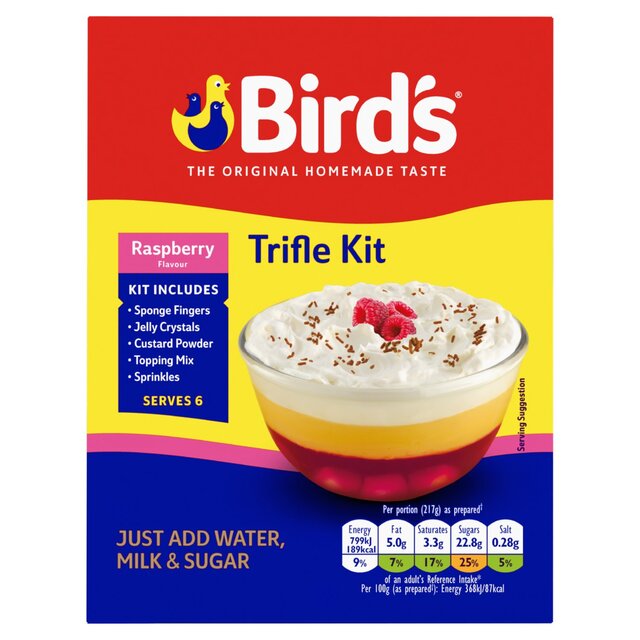 Bird's Raspberry Trifle Mix thumbnail 3