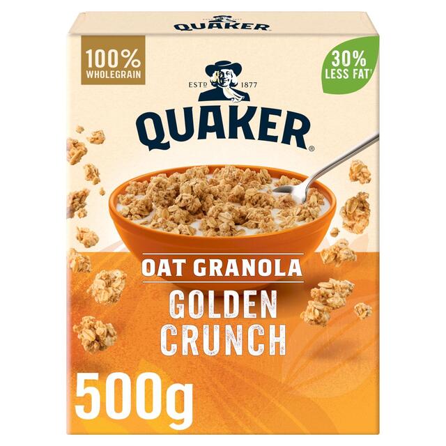 Quaker Oat Granola Golden Crunch Cereal thumbnail 2