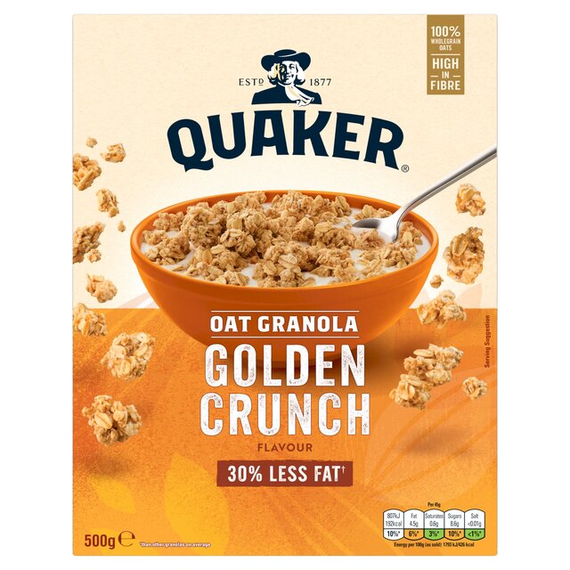 Quaker Oat Granola Golden Crunch Cereal thumbnail 3