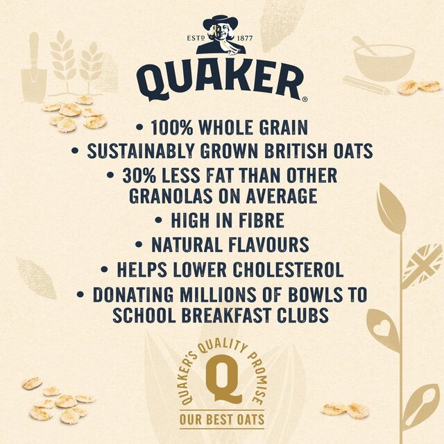Quaker Oat Granola Golden Crunch Cereal thumbnail 6