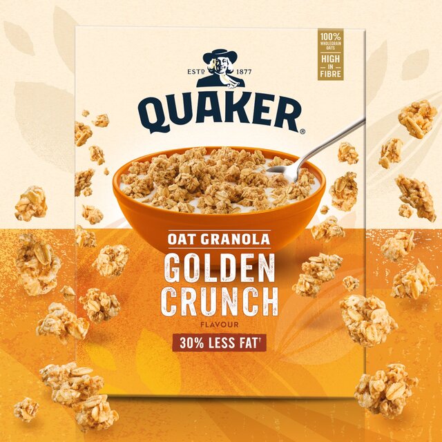 Quaker Oat Granola Golden Crunch Cereal thumbnail 7