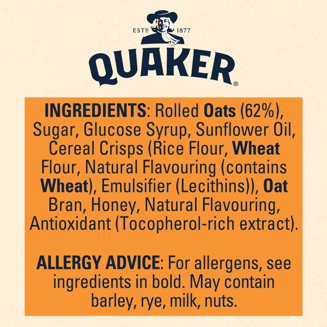 Quaker Oat Granola Golden Crunch Cereal thumbnail 8