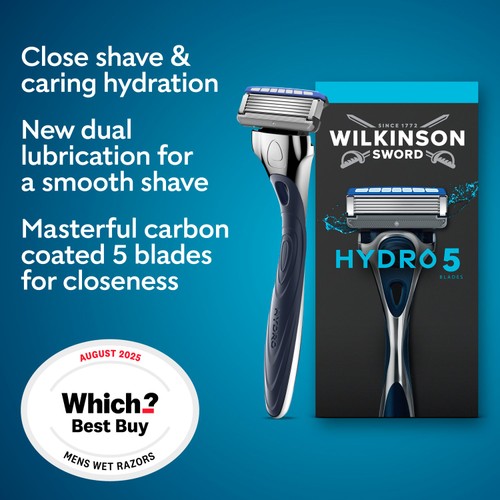 Wilkinson Sword Hydro 5 Men's Razor Blades thumbnail 3