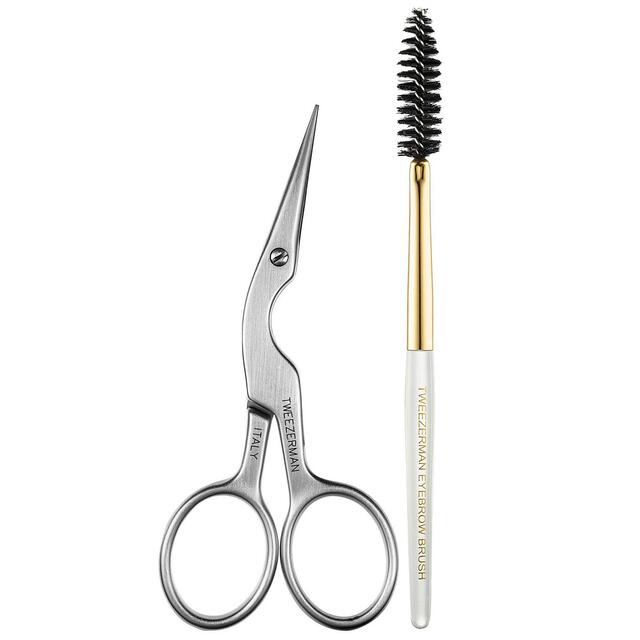 Tweezerman Brow Shaping Scissors & Brush thumbnail 2