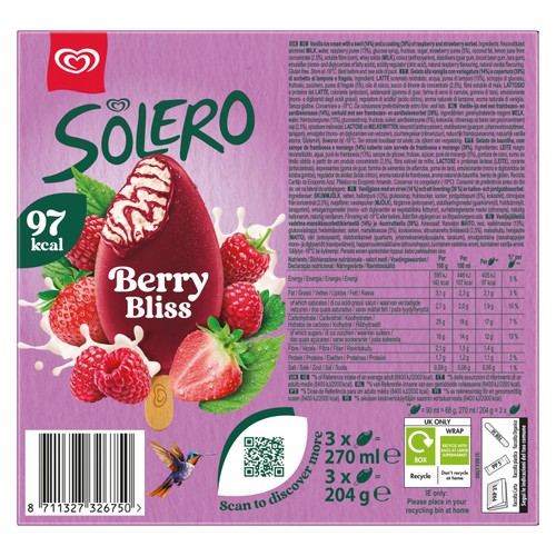 Solero Berry Bliss Ice Cream Sticks thumbnail 3