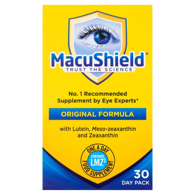 MacuShield Supplement by Eye Experts Original Formula Capsules