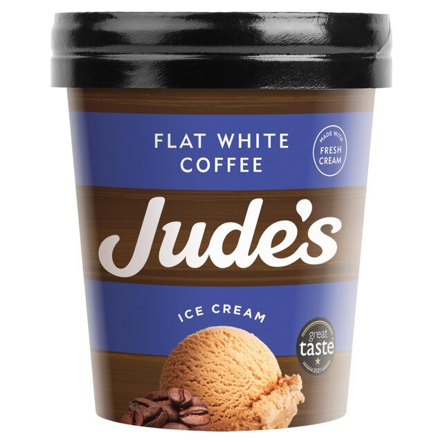 Jude's Flat White Coffee Dairy Ice Cream