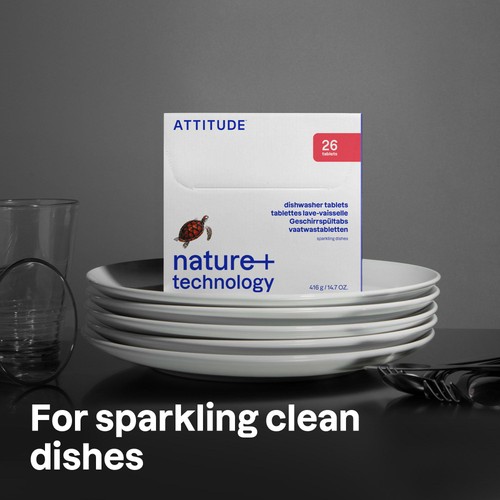 Attitude Dishwasher Soluble Eco-Pouches thumbnail 3
