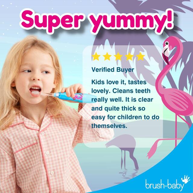 Brush-Baby Kids Tutti Frutti Toothpaste, 3-6 Yrs thumbnail 2