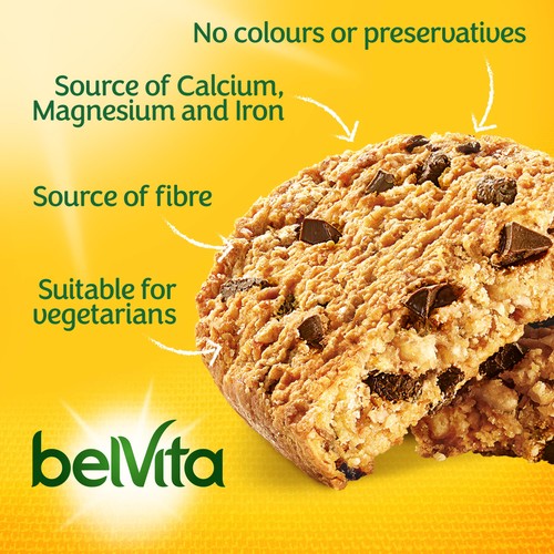 Belvita Choc Chips Soft Bakes Breakfast Biscuits thumbnail 2