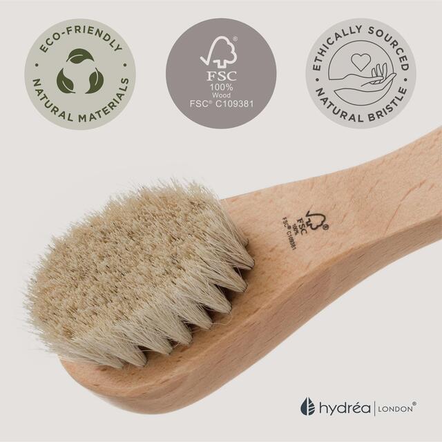 Hydrea London Glow Facial Brush with Pure Bristle thumbnail 3