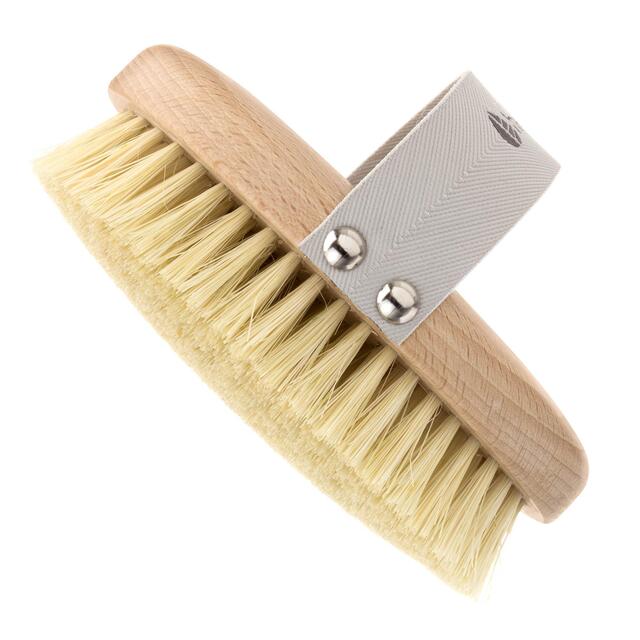 Hydrea London Dry Skin Body Brush with Cactus Bristle, Hard Strength thumbnail 2