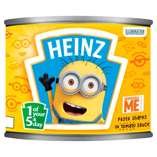 Heinz Despicable Me Minions Shapes in Tomato Sauce - Image 1