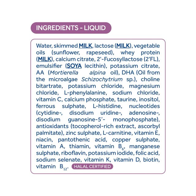 SMA Pro 1 First Infant Milk Ready to Use, From Birth thumbnail 3