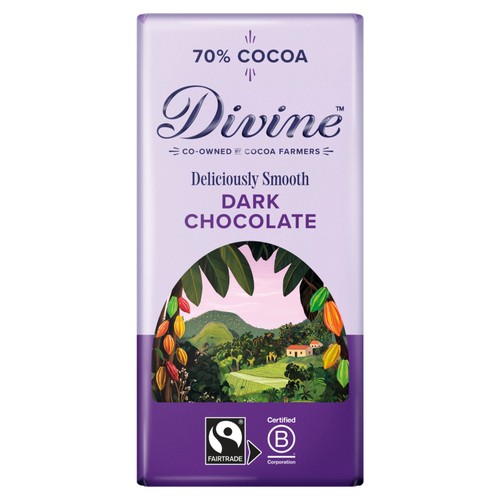 Divine 70% Dark Chocolate