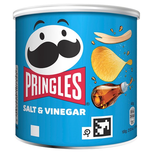 Pringles Salt & Vinegar Crisps Can thumbnail 2
