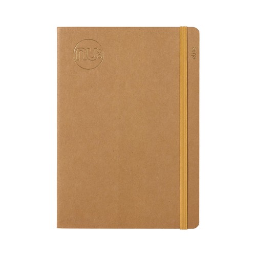 Nu Kraft A5 Manilla Stitched Notebook - 80 pgs