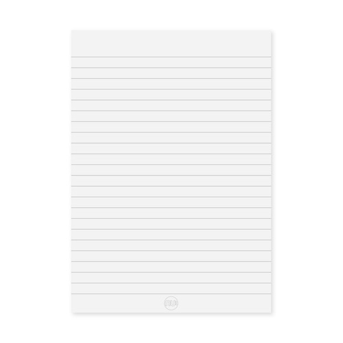 Nu Kraft A5 Manilla Stitched Notebook - 80 pgs thumbnail 2