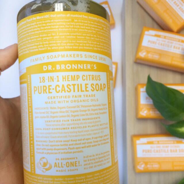 Dr Bronner's Citrus Organic All-One Magic Soap thumbnail 3