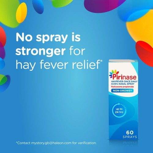 Pirinase Hayfever Once Daily Nasal Spray, 60 Sprays thumbnail 2