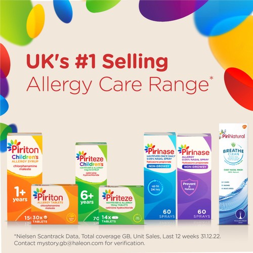 Pirinase Hayfever Once Daily Nasal Spray, 60 Sprays thumbnail 6