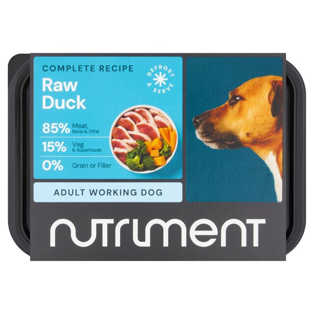 Nutriment Duck Formula Raw Dog Food