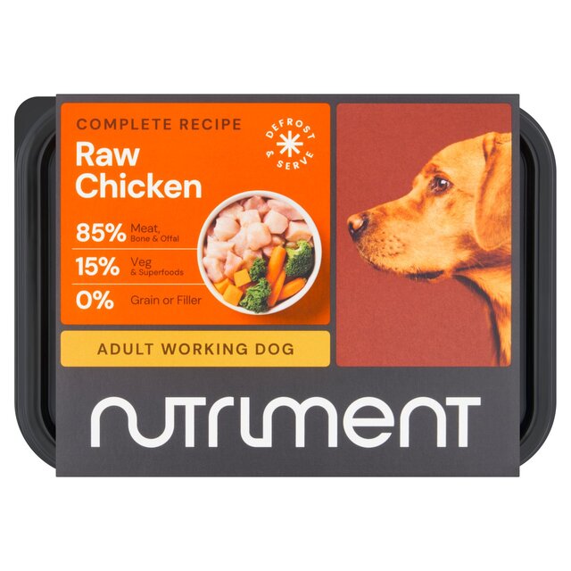 Nutriment Chicken Formula Raw Dog Food