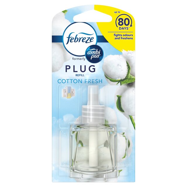 Febreze Air Freshener Plug-In Cotton Fresh Refill thumbnail 2