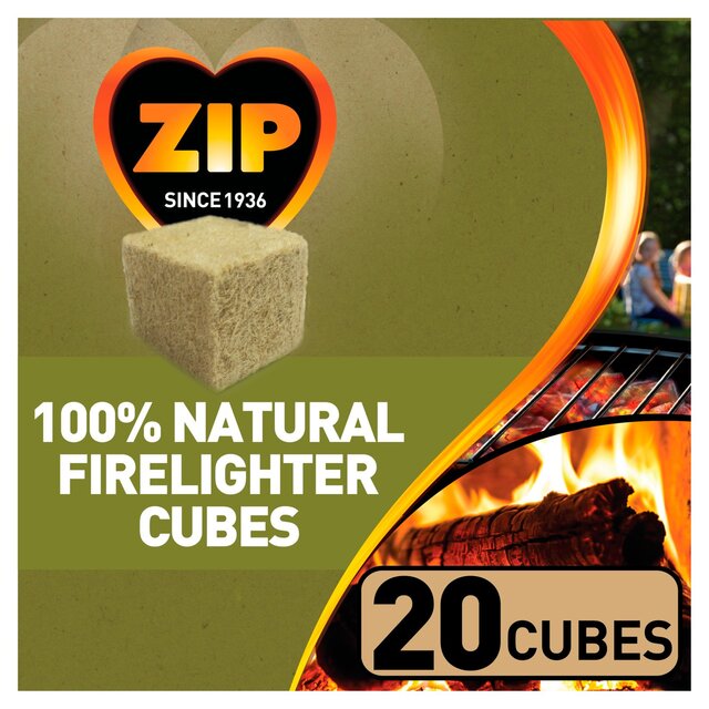 Zip 100% Natural Firelighter Cubes thumbnail 2