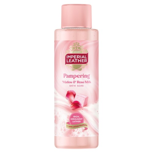 Imperial Leather Pampering Bath Soak Mallow & Rose Milk  thumbnail 2