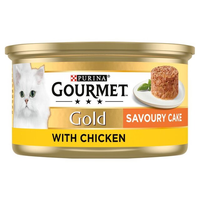Gourmet Gold Savoury Cake Chicken Wet Cat Food