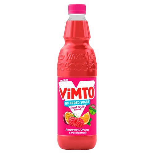 Vimto Remix Raspberry, Orange & Passionfruit Squash thumbnail 2