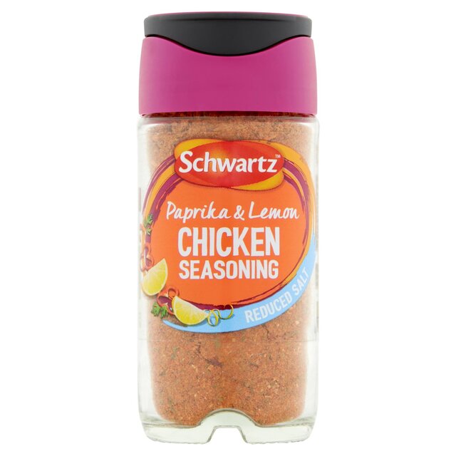 Schwartz Paprika & Lemon Chicken Seasoning No Added Salt Jar thumbnail 2