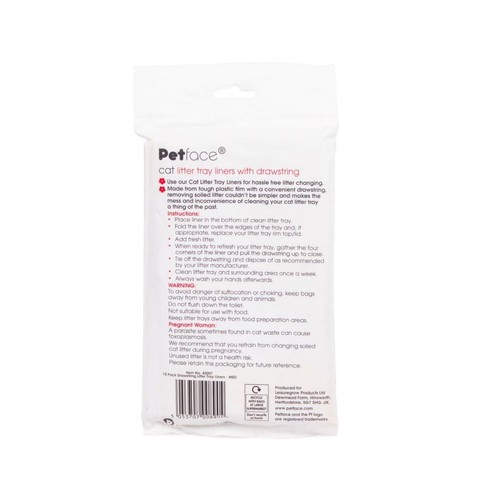Petface Drawstring Cat Litter Liners Medium  thumbnail 2