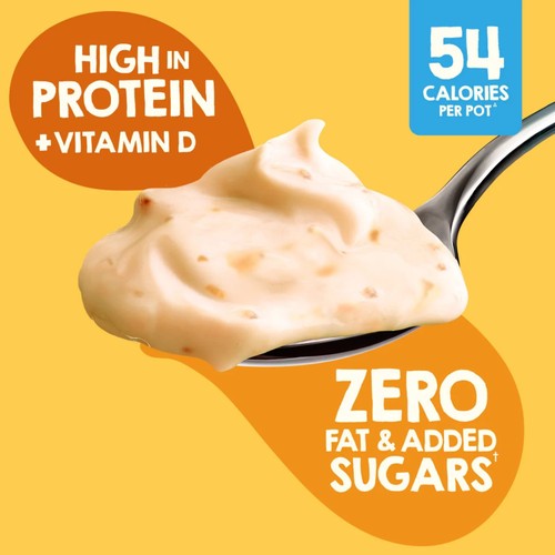 Light & Free Peach Greek Style Fat Free Yoghurt Multipack thumbnail 2