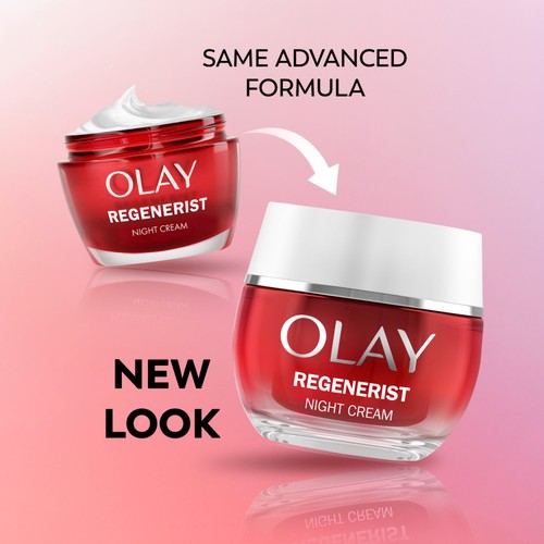 Olay Regenerist 3 Point Firming Anti-Ageing Night Cream Moisturiser thumbnail 5