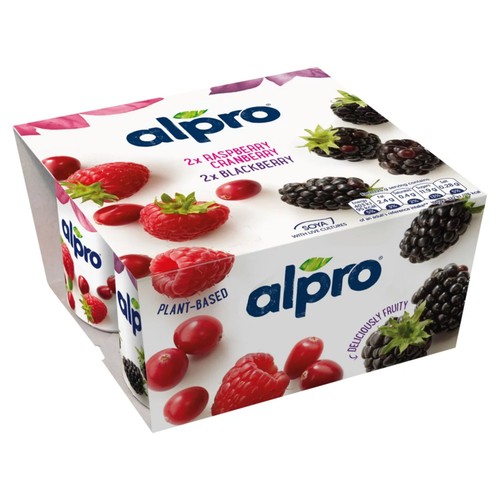 Alpro Mixed Berries Dairy Free Soya Yoghurt Alternative thumbnail 2